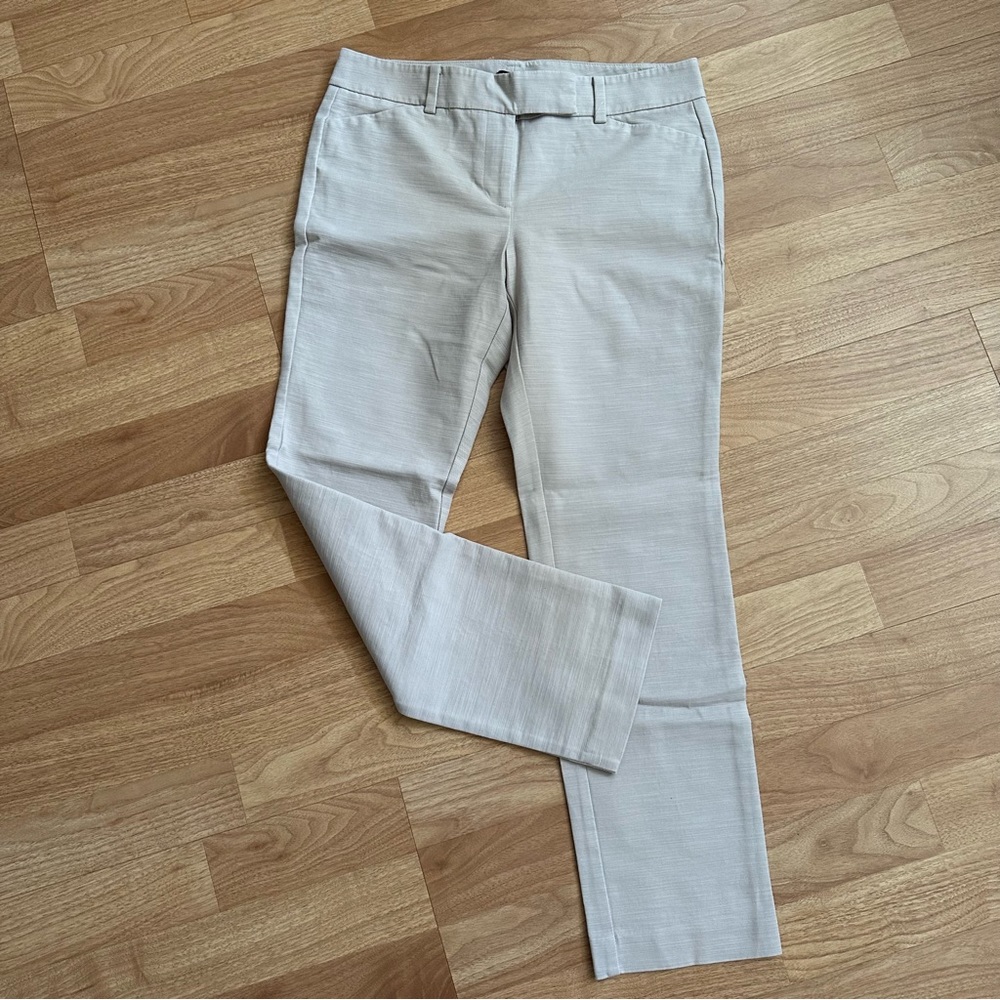 Ann Taylor Gray Modern Fit Trouser Pant
